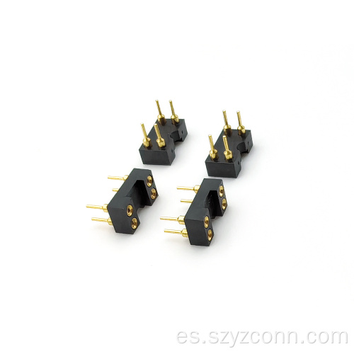 Conector hembra 4P del cabezal IC de paso de 2,54 mm